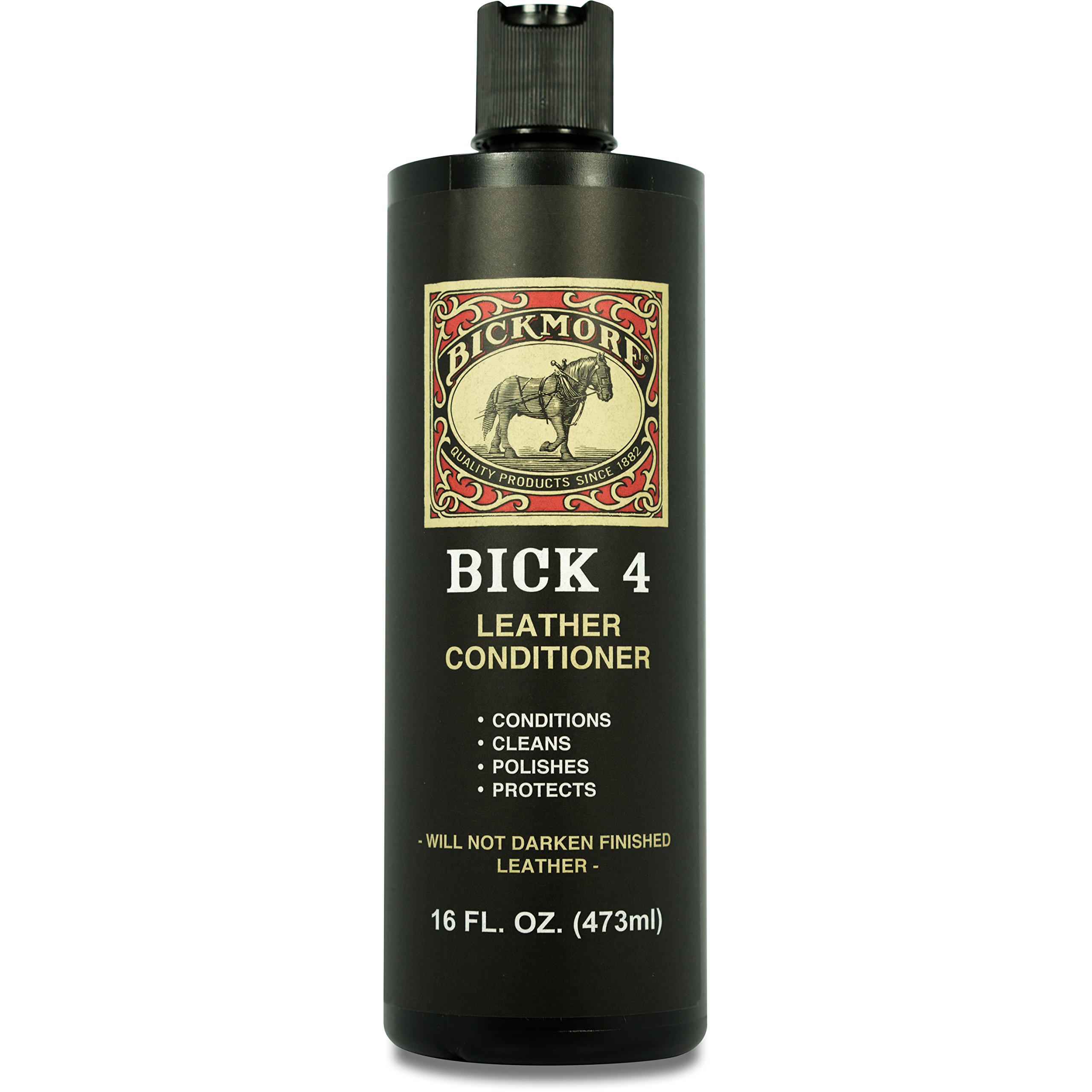Bick 4 Leather Conditioner & Cleaner 473ml (16oz) | Keeps Leather Soft, Won't Darken