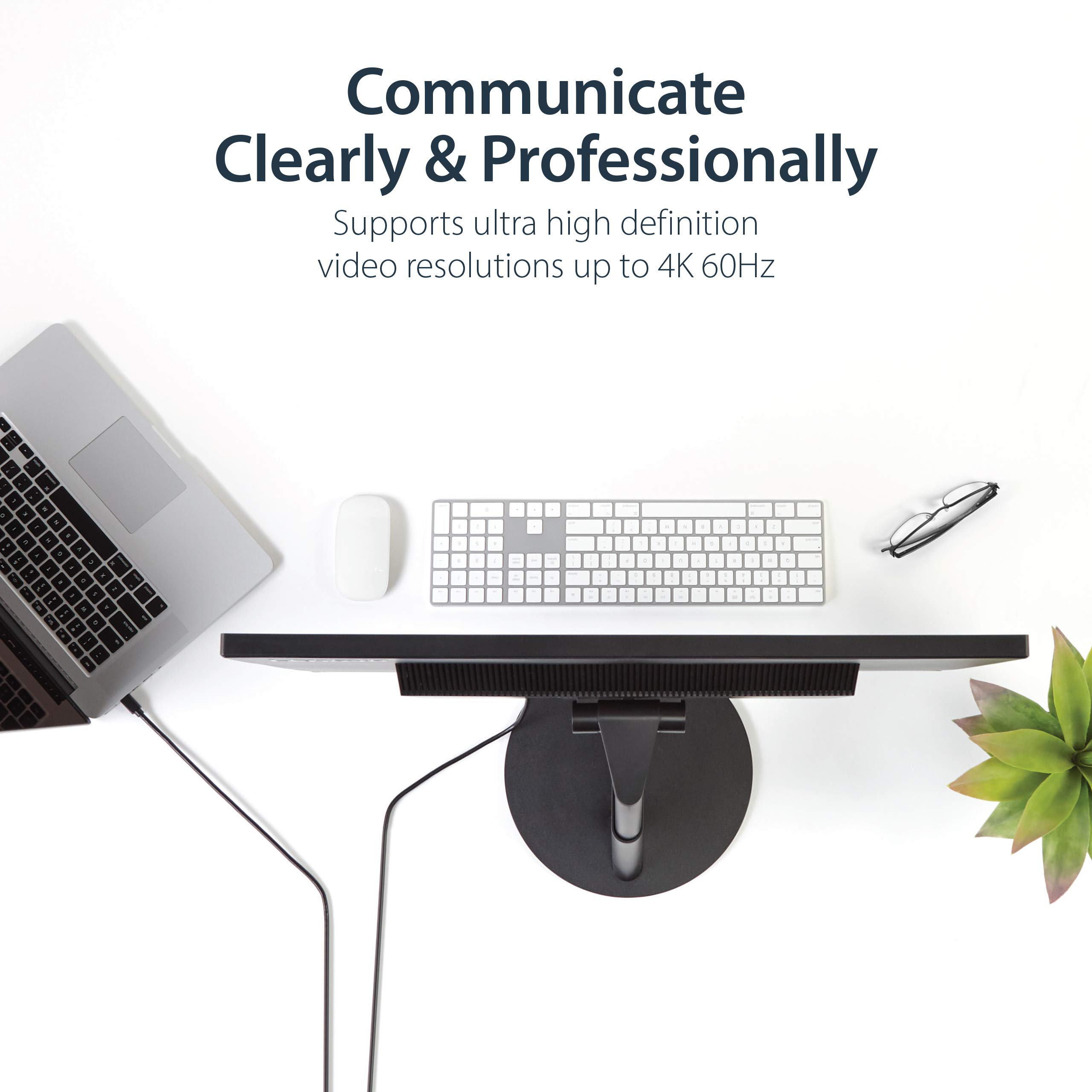 Cable Matters Mini DisplayPort to DisplayPort Cable 6ft | Crystal Clear 4K Video Output - Image 4